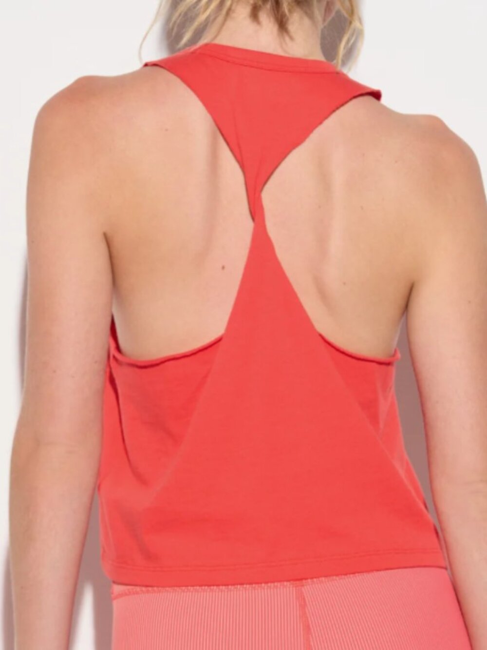 Spiritual Gangster - Comet Racerback Tank Sunset Red - Picture 3 of 3